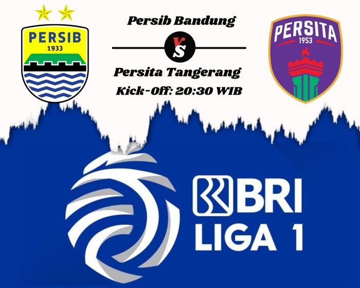 Prediksi bri liga 1 persita tangerang vs persib bandung 15 april 2024