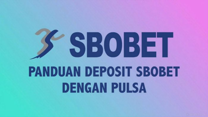 Deposit sbobet