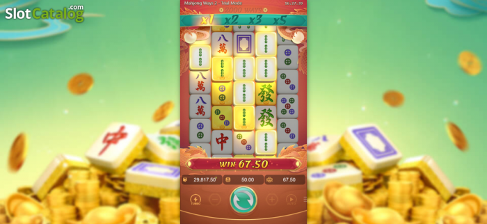 Mahjong slot demo win screen game review